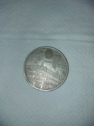 MONEDA DE PLATA 2000 PESETAS 1994