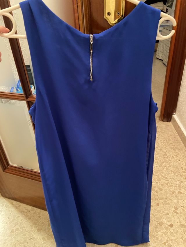Vestido azul eléctrico NafNaf
