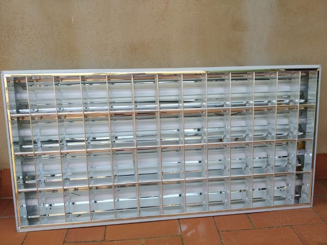 luminaria fluorescente 36w