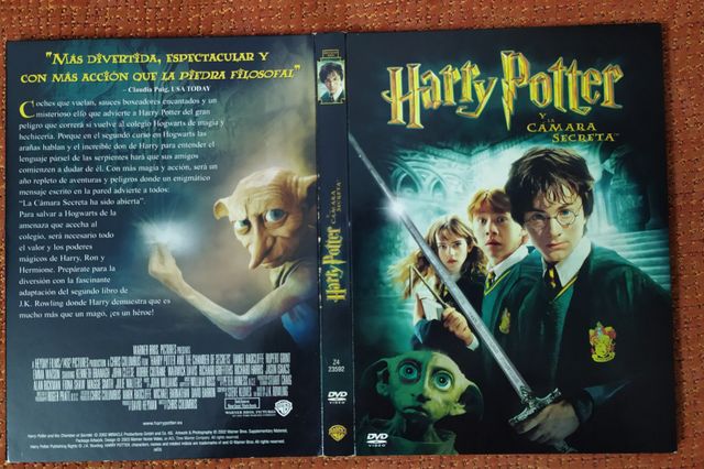 DVD HARRY POTTER y la camara secreta