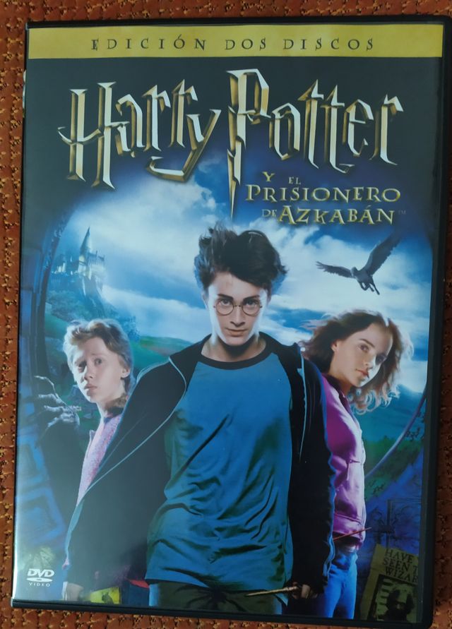 DVD HARRY POTTER y el prisionero de AZKABÁN