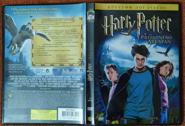 DVD HARRY POTTER y el prisionero de AZKABÁN