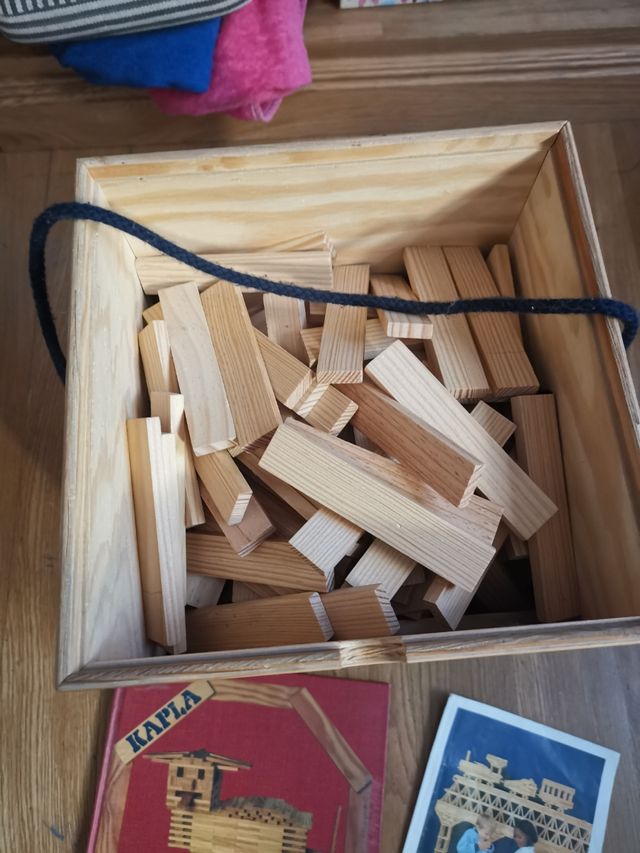 Juego educativo de maderas