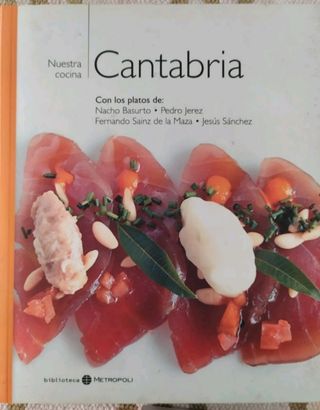 Libro de cocina regional. Cantabria