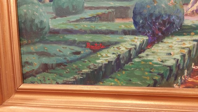 Cuadro Óleo Jardines de Aranjuez