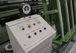 PRENSA ENCOLADORA 11,5 m 22 cilindros prensa marco