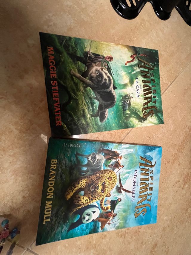 Libros SPIRIT ANIMALS libro 1 y 2