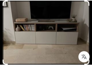 Módulos mueble tv. Ikea Besta. 