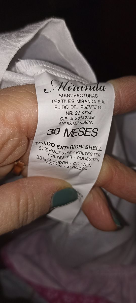 Vestido niña marca Miranda