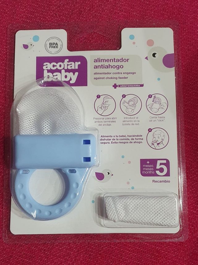 Alimentador antiahogo Acofarbaby NUEVO.
