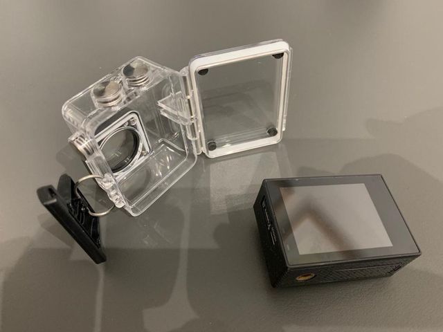 cámara de acción foto y vídeo