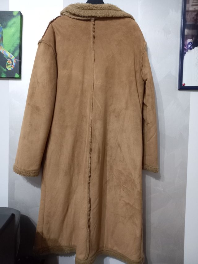 cappotto scamosciato vintage