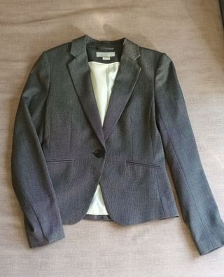 Blazer cinza da H&M 
