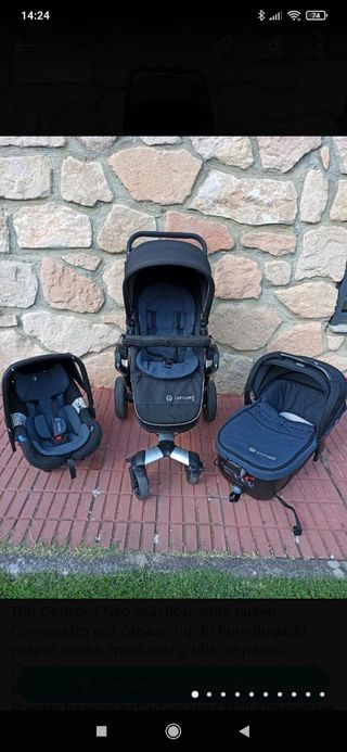 Trio Concord Neo. Regalo cuna de viaje y trona!!!