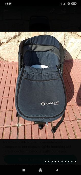 Trio Concord Neo. Regalo cuna de viaje y trona!!!