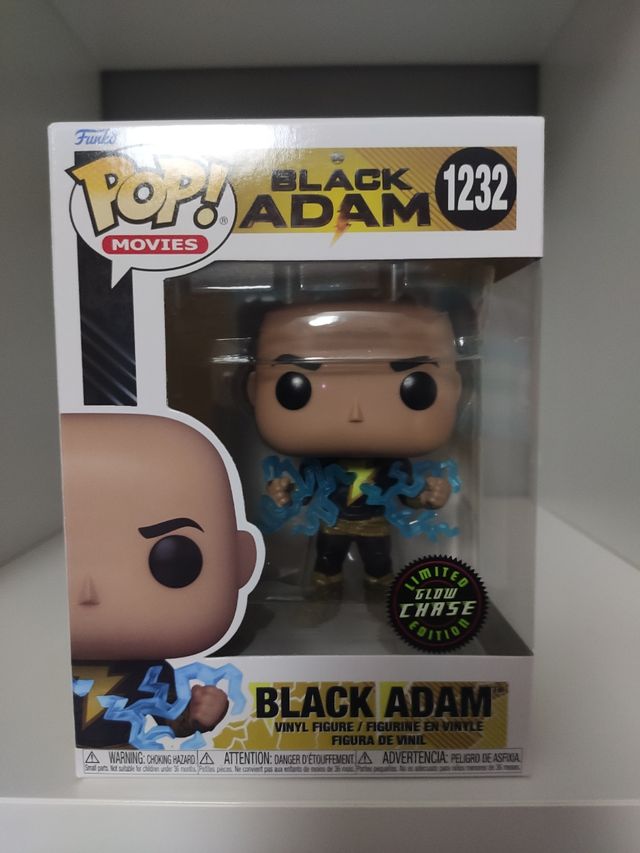 funko black Adam chase glow in the dark
