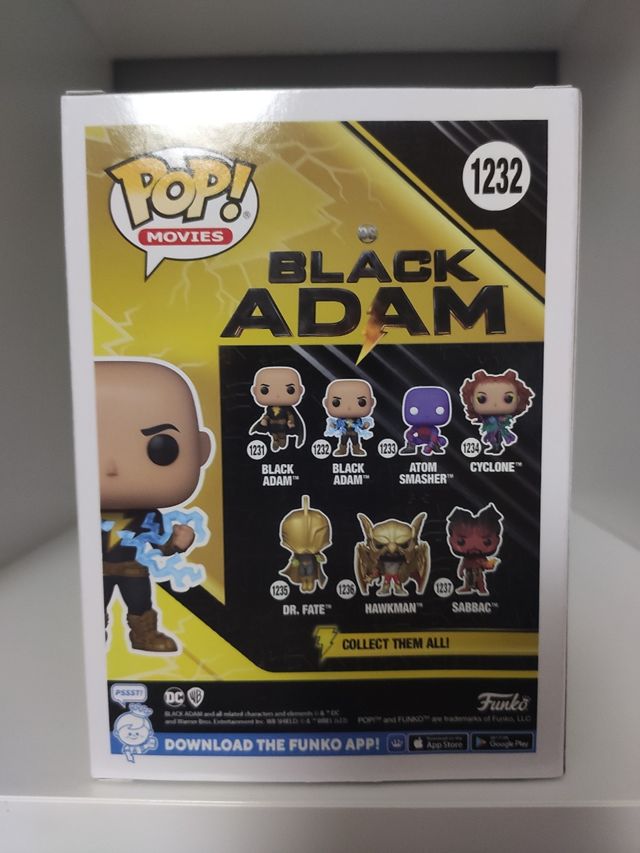 funko black Adam chase glow in the dark