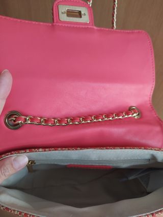 Bolso nuevo color coral 