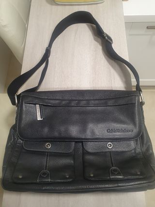 Maletín piel Calvin Klein