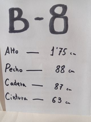 Maniquí mujer gama alta. B-8