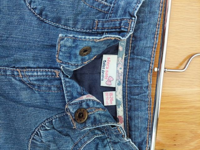 Pantalon vaquero bebé niña