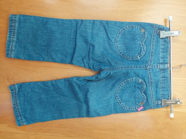 Pantalon vaquero bebé niña