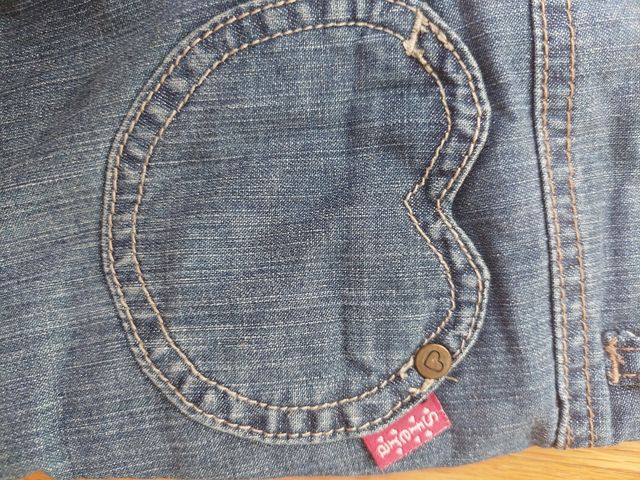 Pantalon vaquero bebé niña