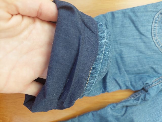 Pantalon vaquero bebé niña