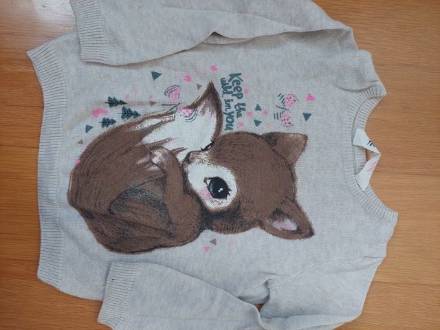 Jersey H&M para bebé niña