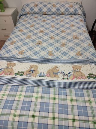 Colcha edredón infantil 