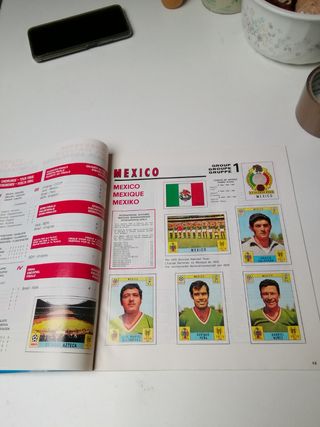 raro album mondiali 1970