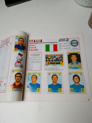 raro album mondiali 1970