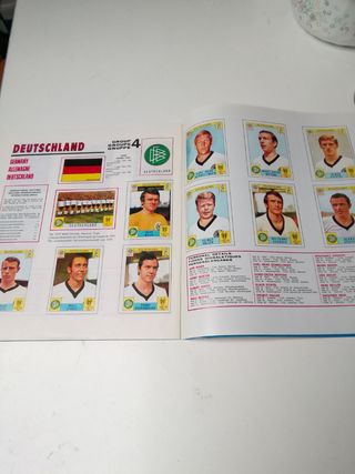 raro album mondiali 1970