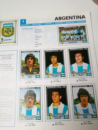 raro album mondiali 78