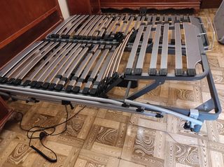 Somieres articulados, colchones y barrera de segu