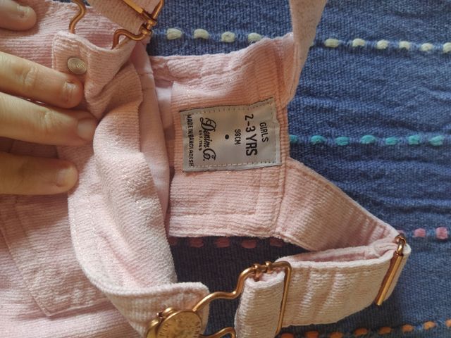 Peto falda pana con brillo