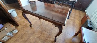 Mesa de centro vintage de nogal