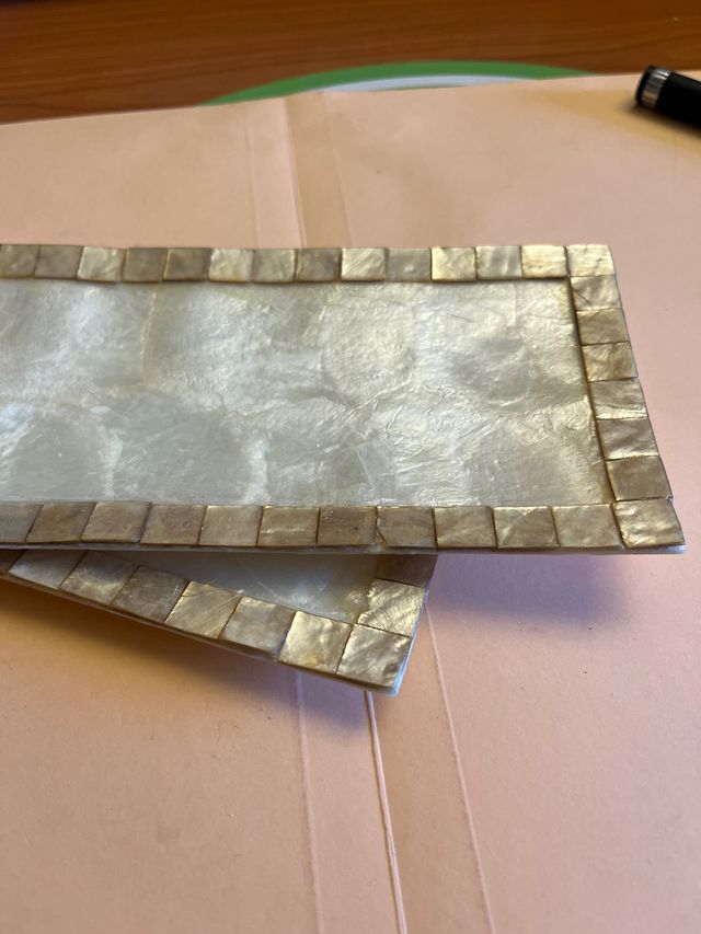 BANDEJAS de NACARINA.