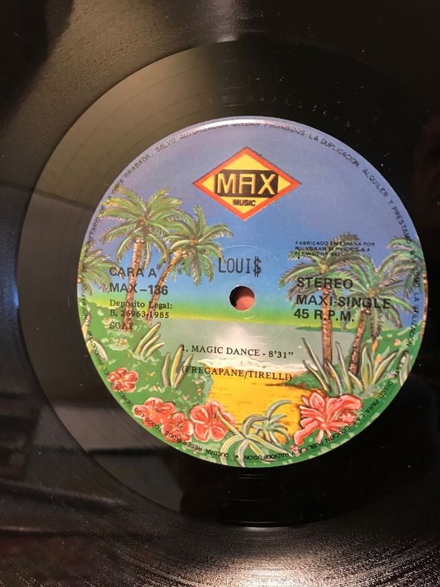 LOUI$ "Magic Dance"(12''Maxi Vinilo)