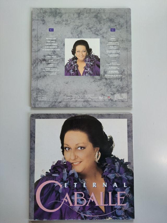 CABALLE.  OPERA STARTS. GALA LIRICA. ZARZUELA. LPs