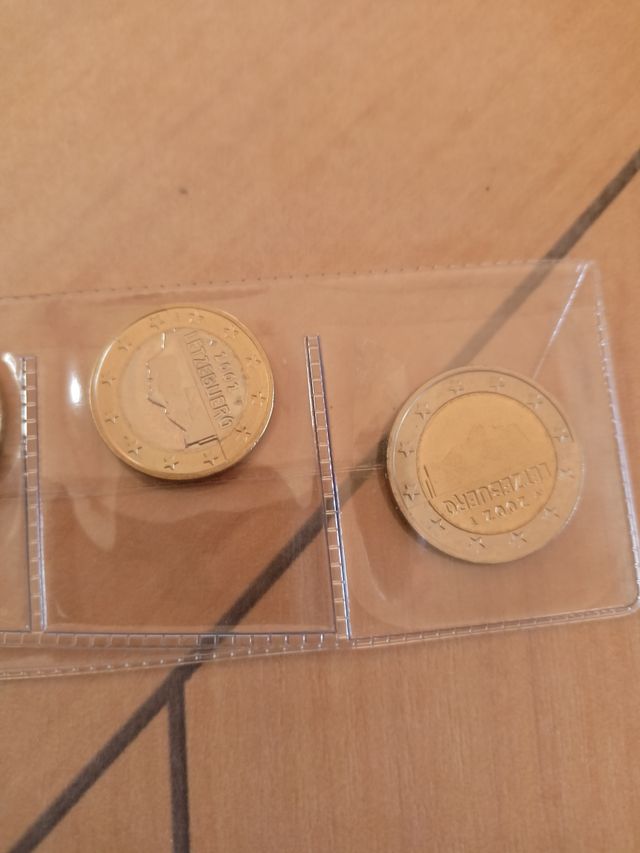 TIRA MONEDAS € LUXEMBURGO 2002