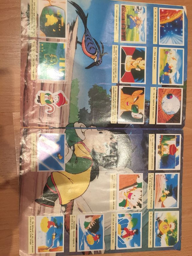 Album dragon ball años 90