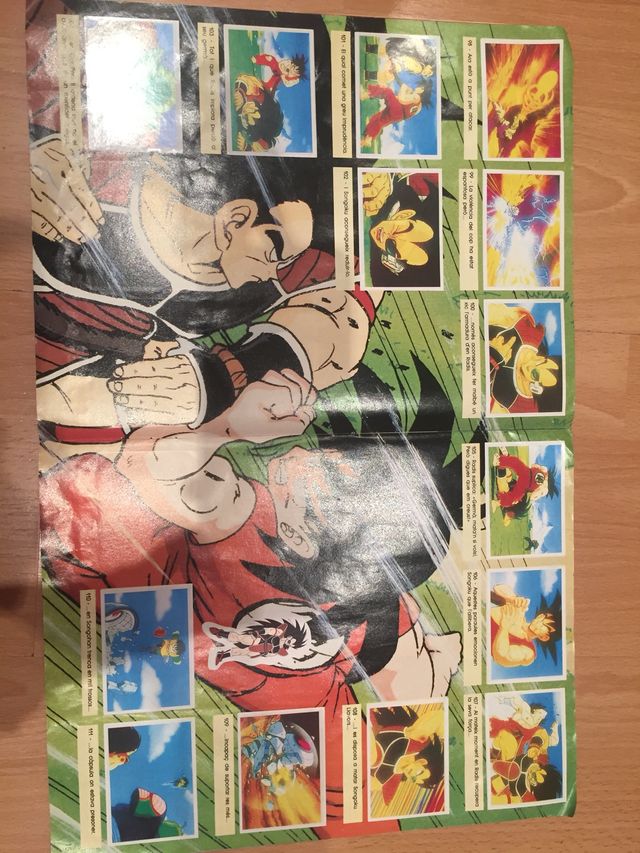 Album dragon ball años 90