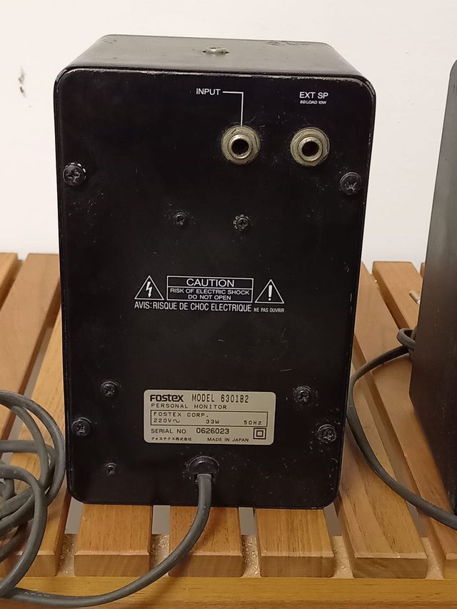 Monitores FOSTEX 6301B MADE IN JAPAN 200UNIDAD