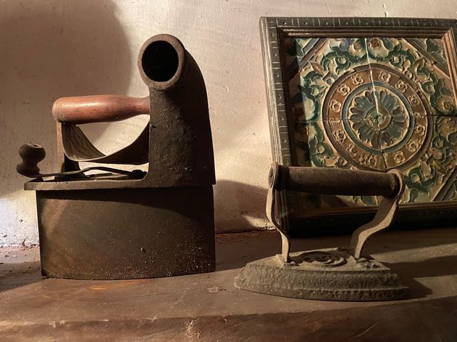 3 planchas antiguas hierro