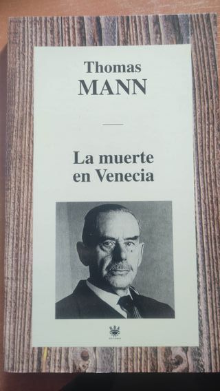 Libro "La muerte en Venecia". Thomas Mann