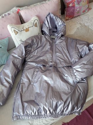 Sudadera /chaqueta, estilo deportivo acolchada