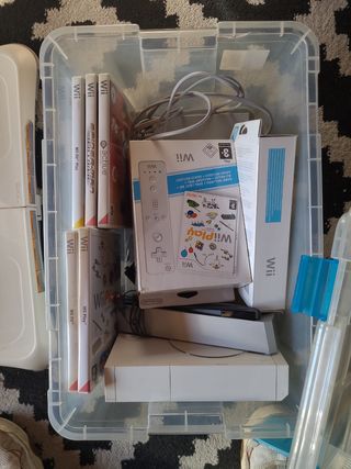 wii + wii play + wii balance + juegos