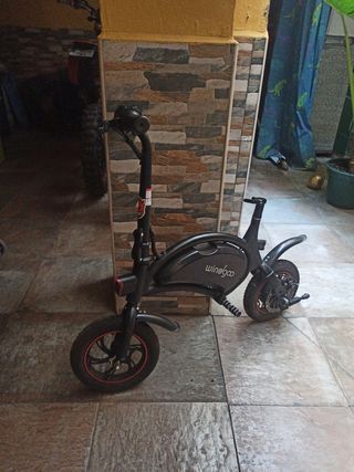 Patin electrico con sillin