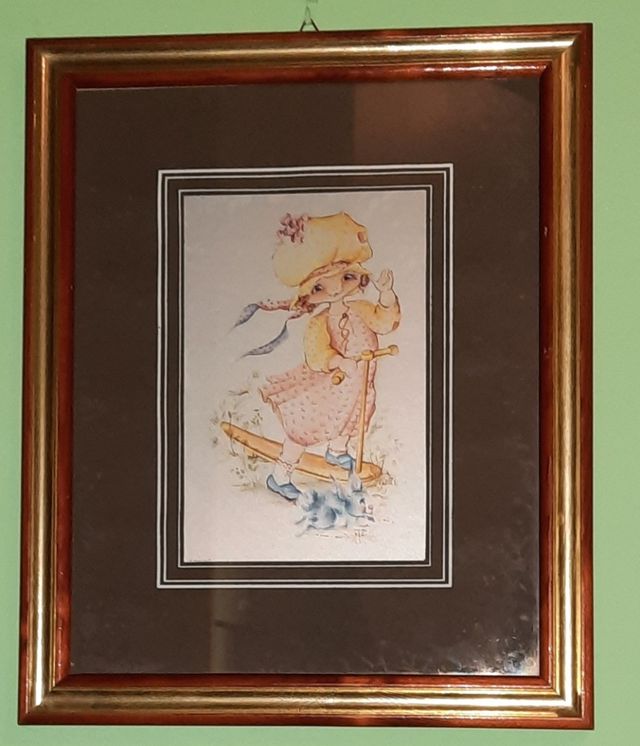 Quadro camera bambina